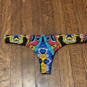 L*Space Colorful Patterned Itsy Bikini Swim Bottoms